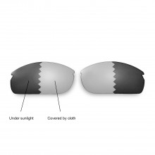 Walleva Transition/Photochromic Polarized Replacement Lenses For Oakley Commit SQ Sunglasses